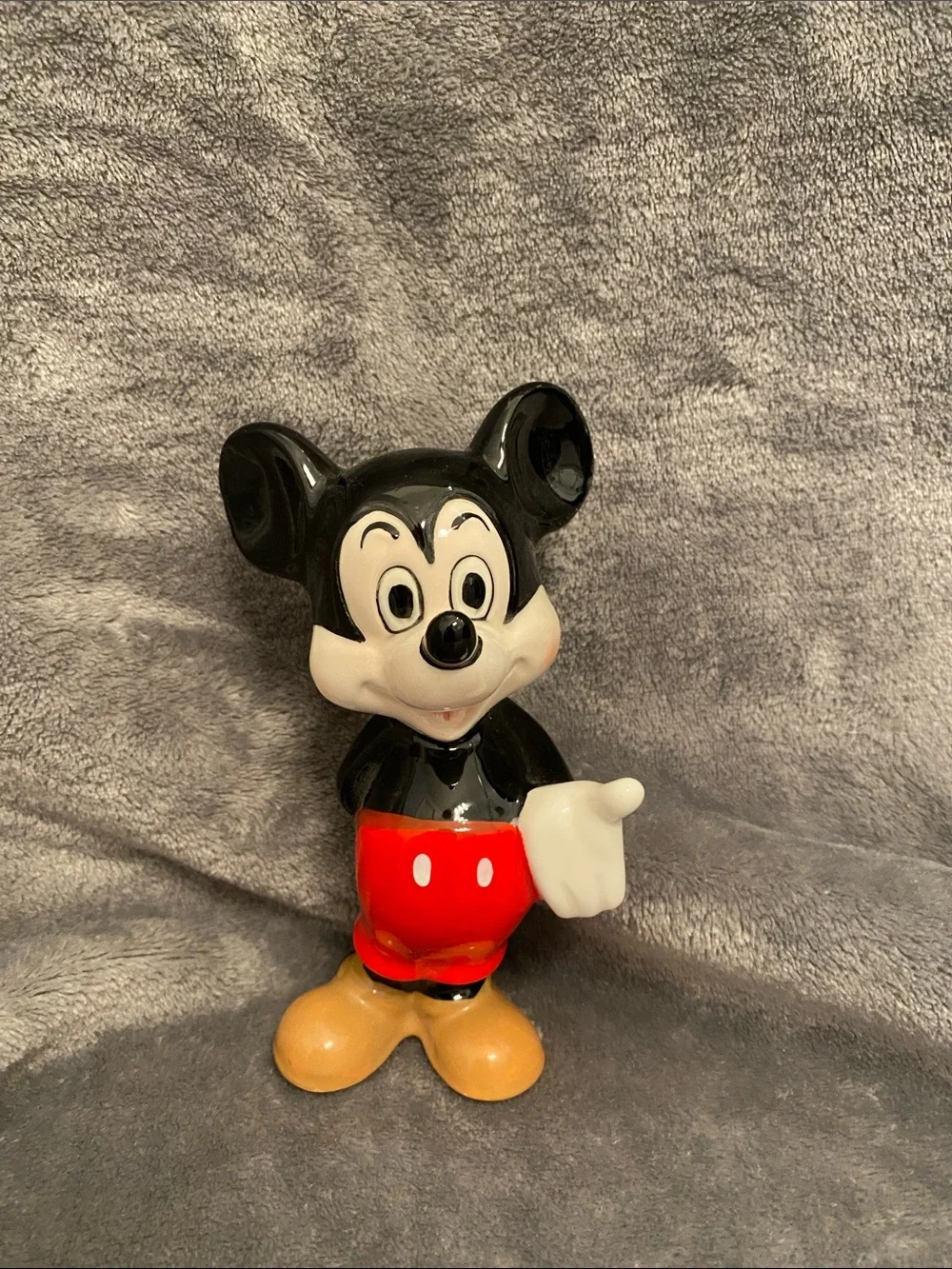 Disney Black, Red & Tan Mickey Mouse Figure